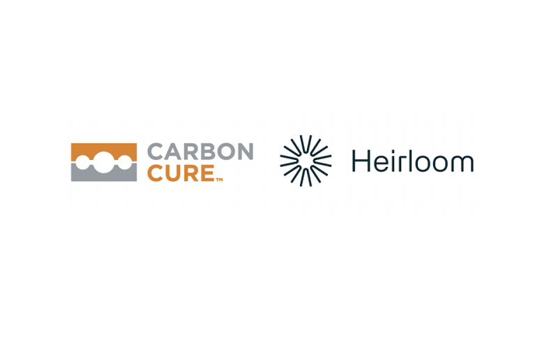 CarbonCure & Heirloom Partner To Store Carbon In Concrete - Carbon Herald
