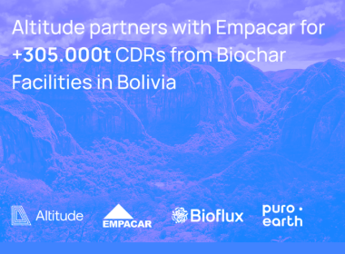 Altitude Signs Deal With Empacar S.A. For Over 305 000 Tonnes Of Biochar CDR - Carbon Herald
